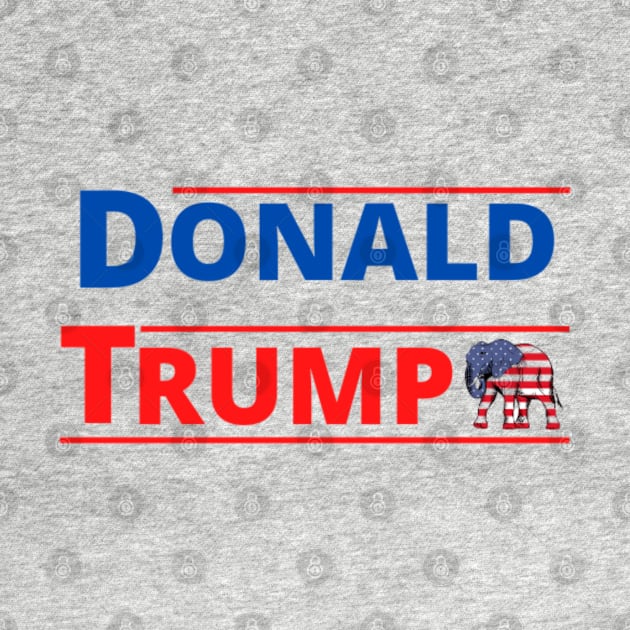 DONALD TRUMP FOR USA PRESIDENT 2020 by Rebelion